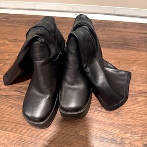 Forever21 Leather boots.